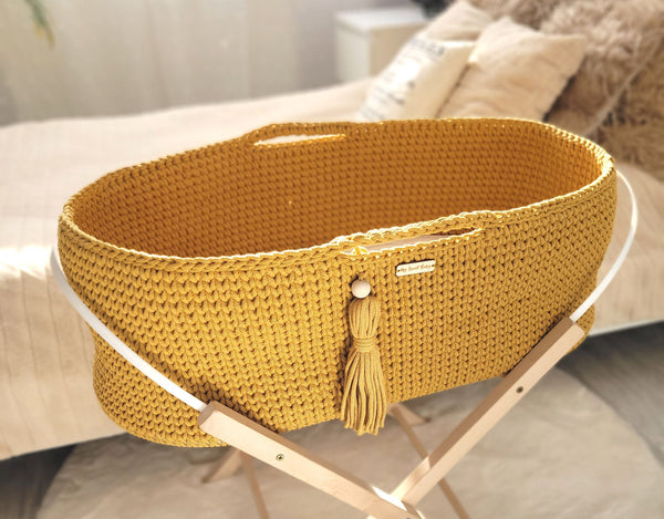 Moseskori - Puuvilla - Honey Yellow