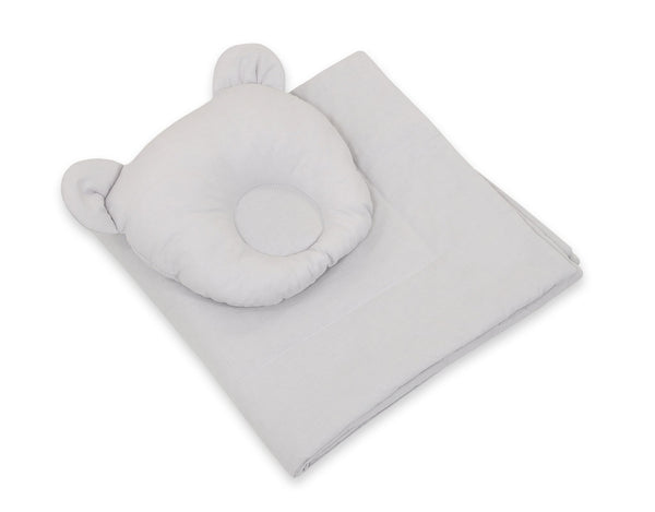 Moseskorin Peito Ja Tyyny - Teddy Bear - Gray