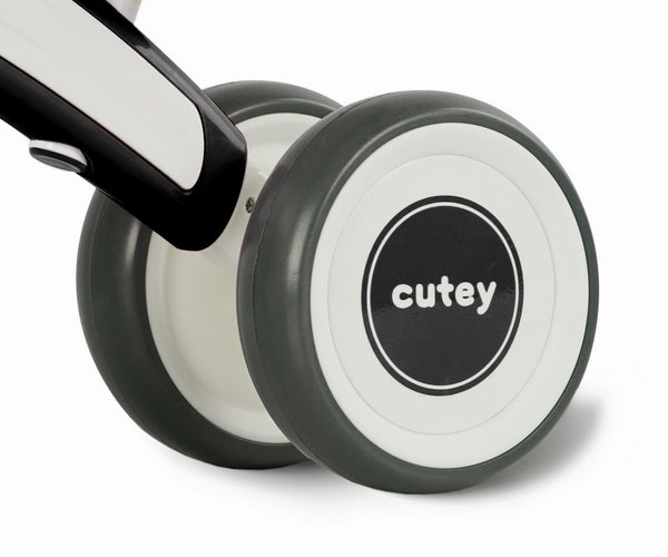 Musta potkupyörä Qplay Cutey Retro - Vuodevaatteet.fi