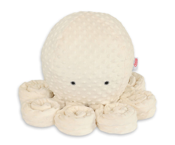 Mustekala Pehmolelu - Polka Dot Minky