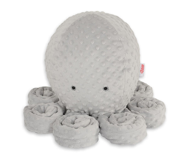 Mustekala Pehmolelu - Polka Dot Minky