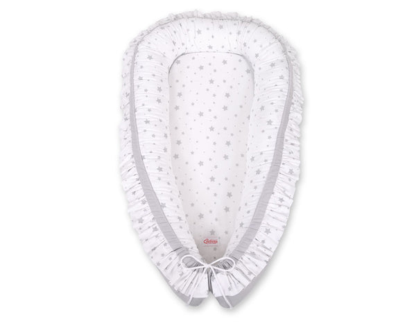 Unipesä Volangilla - Mini Gray Stars/Gray