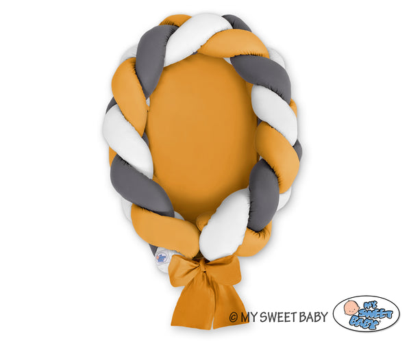 Unipesä letti reunapehmustella - Hunaja - Antrasiitti