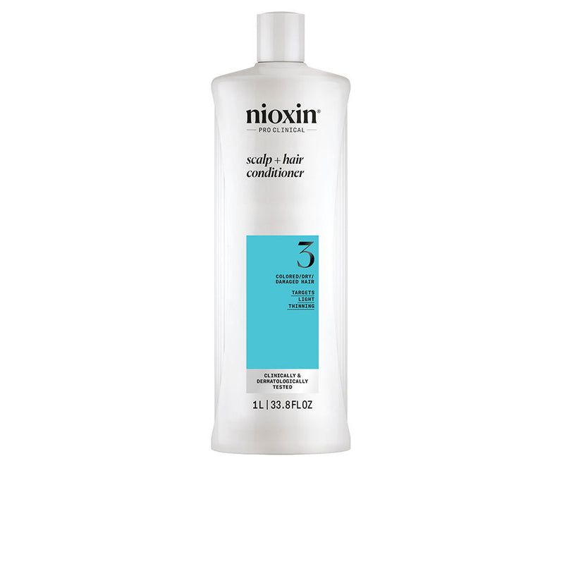 Nioxin System 3 - Conditioner - Dyed And Damaged Hair With Mild Weakening 1000 Ml | Vuodevaatteet.fi