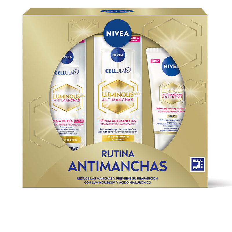 Nivea Luminous 630º Anti-Stain Case 3 Pcs | Vuodevaatteet.fi