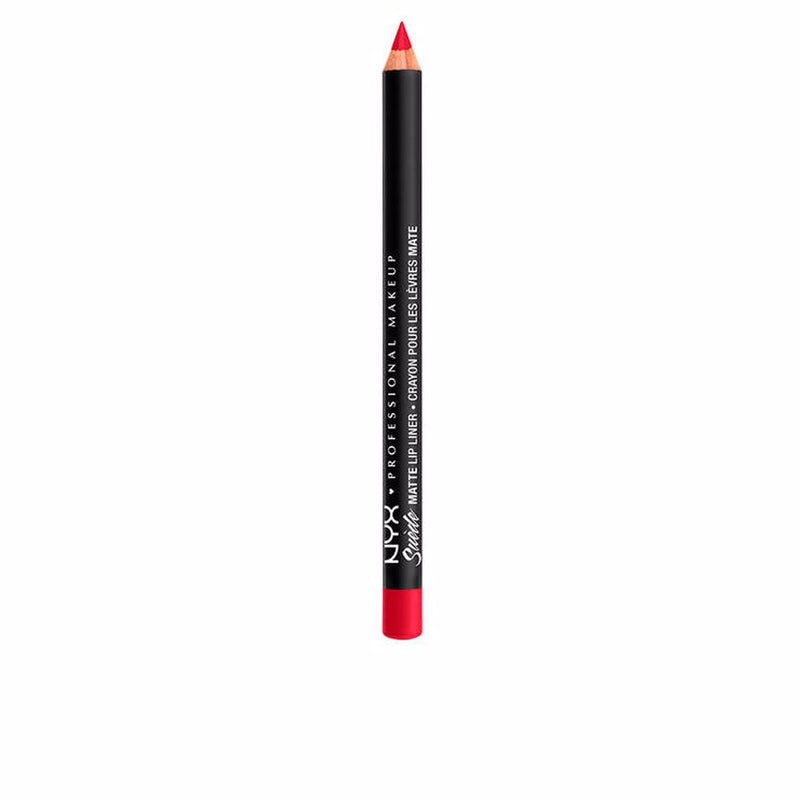 Nyx Professional Make Up Suede matta huulipunan rajauskynä #spicy | Vuodevaatteet.fi