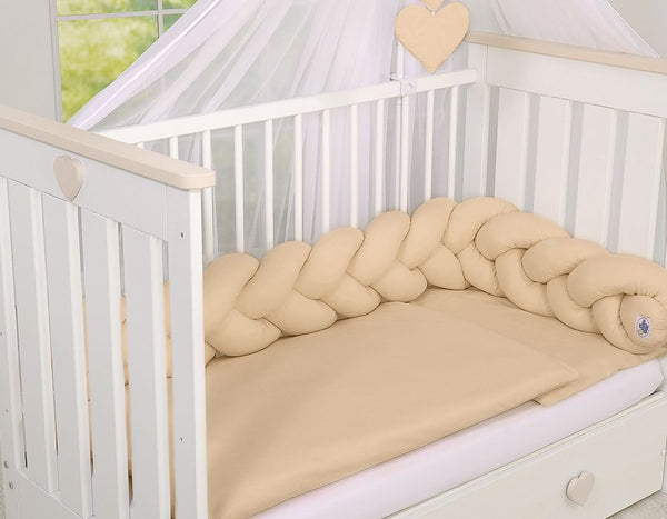 Sängyn letti reunapehmuste - Beige