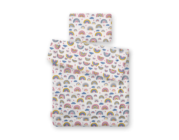 Vaauvan Peitto Ja Tyyny - Newborn - 75X100cm - Rainbow