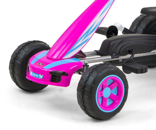 Pinkki Karting polkuauto lapselle - Viper - Vuodevaatteet.fi