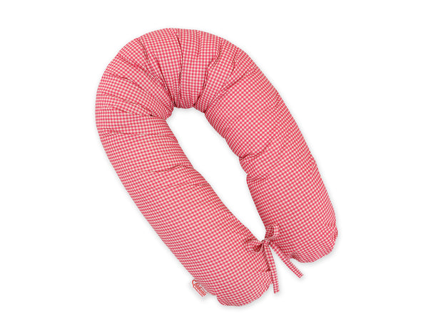 Vartalotyyny / Raskaustyyny - Dark Pink Checkered