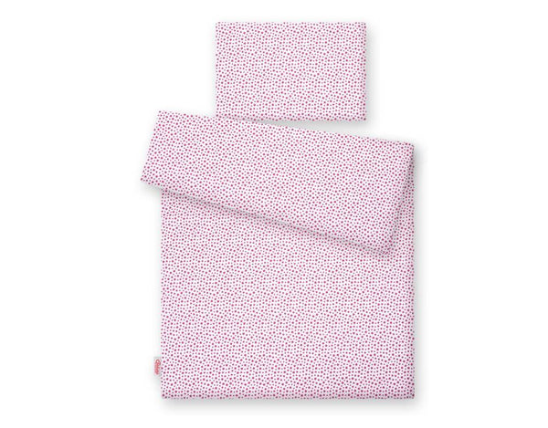 Pussilakanasetti Vauvalle - 120X90cm - Burgundy Stars