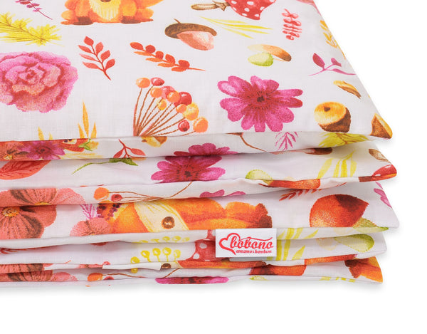 Pussilakanasetti Vauvalle - 120X90cm - Fox In A Wreath