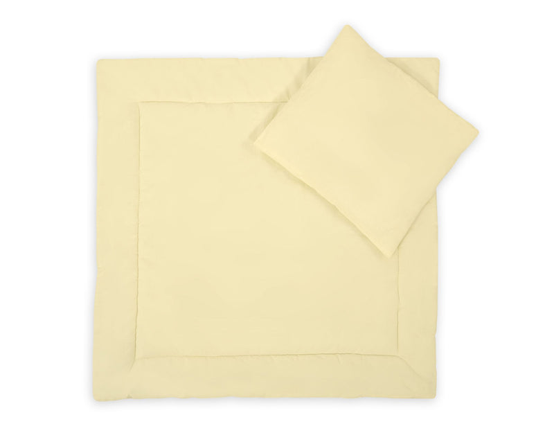 Vauvan peitto 77x77cm ja tyyny - Cream