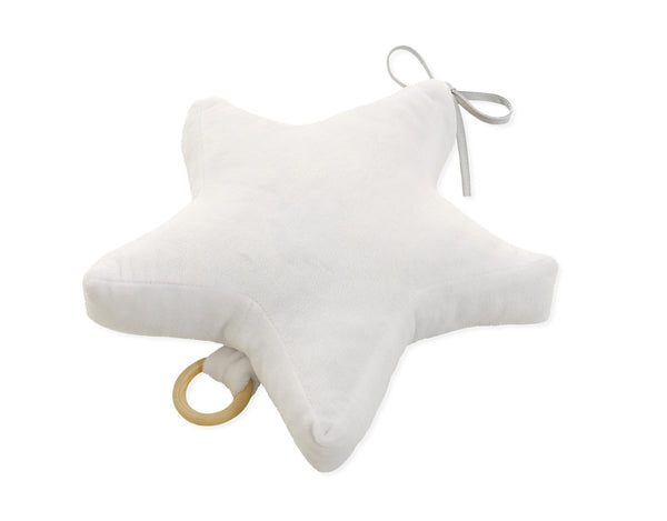 Tähti Pehmolelu - Music Box - White