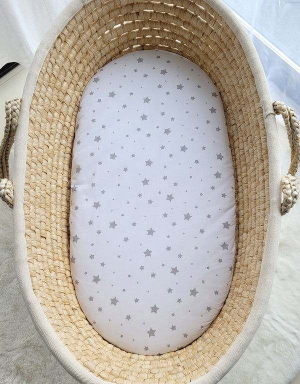 Moseskorin Lakana - Boho - Mini Gray Stars