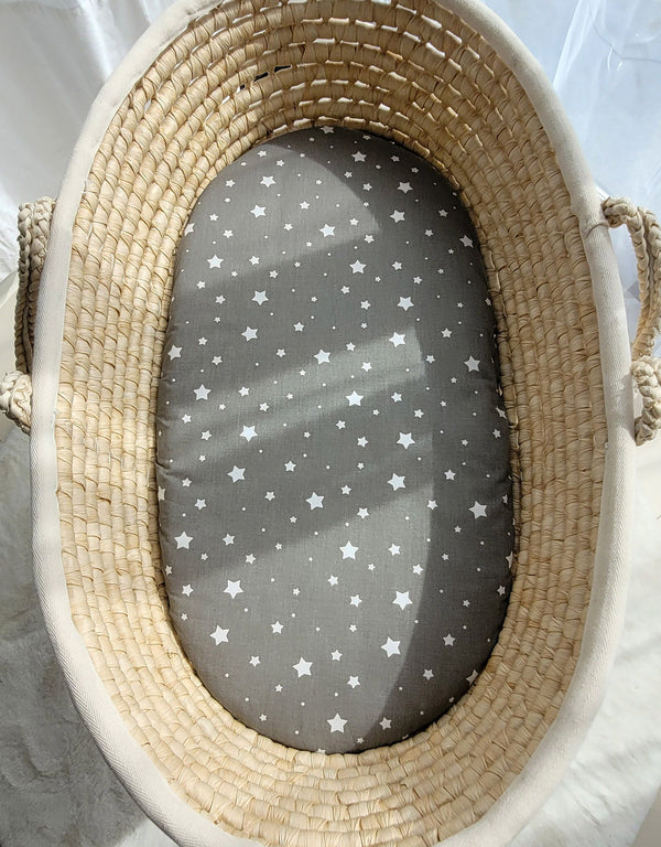 Moseskorin Lakana - Boho - Mini Stars White