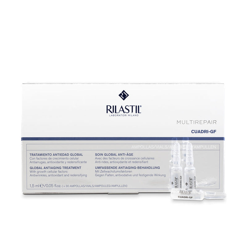 Rilastil Cuadri gf globaali anti-age hoito ampullit 30 x 1.5 ml | Vuodevaatteet.fi