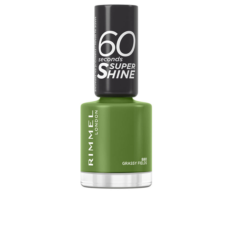 Rimmel London 60 seconds super shine kynsilakka #880-grassy fieldsh 8 ml | Vuodevaatteet.fi