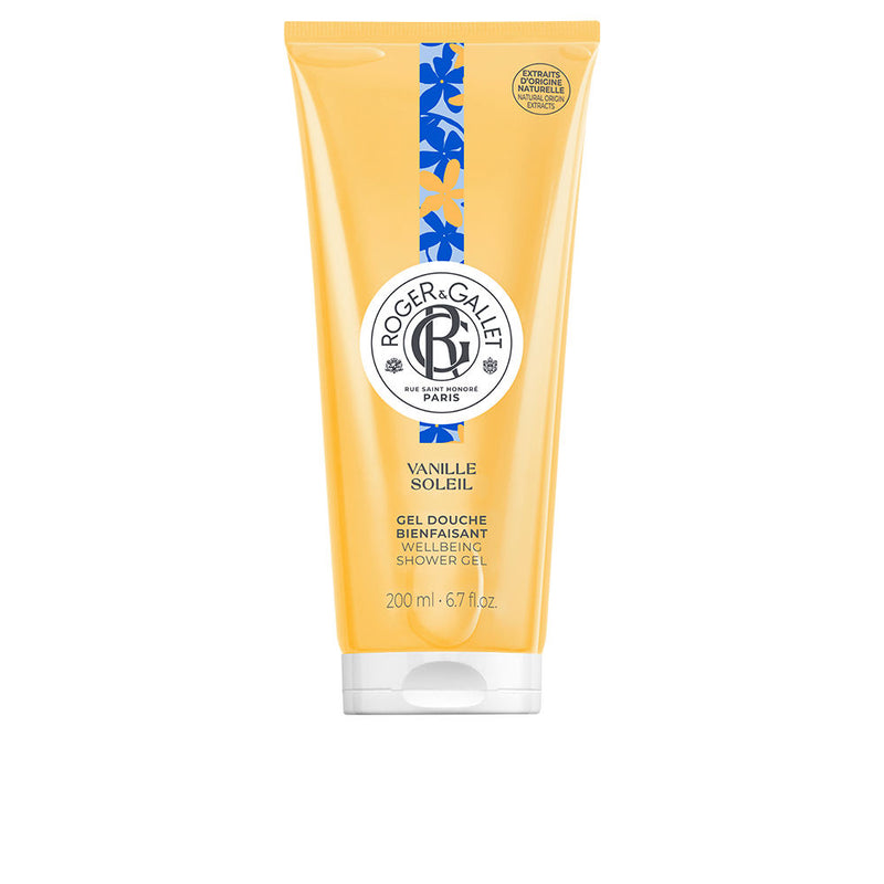 Roger & Gallet Vanille Soleil Shower Gel 200 Ml | Vuodevaatteet.fi