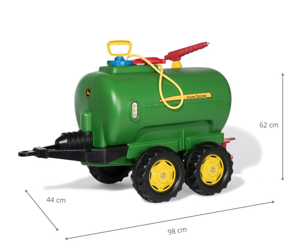 Rolly Toys Rolly Tanker John Deere Säiliöperävaunu Pumpulla - Vuodevaatteet.fi