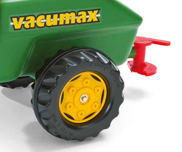 Rolly Toys Rolly Vacumax Säiliöauto Pumpulla Ja Ruiskulla Vihreä - Vuodevaatteet.fi