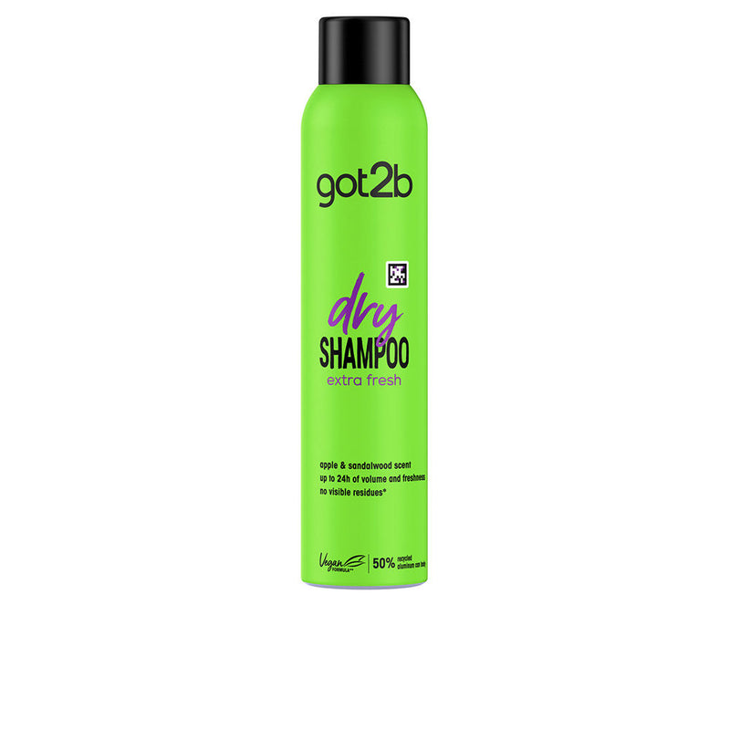 Schwarzkopf Mass Market Got2b dry shampoo extra clean & fresh 200 ml | Vuodevaatteet.fi