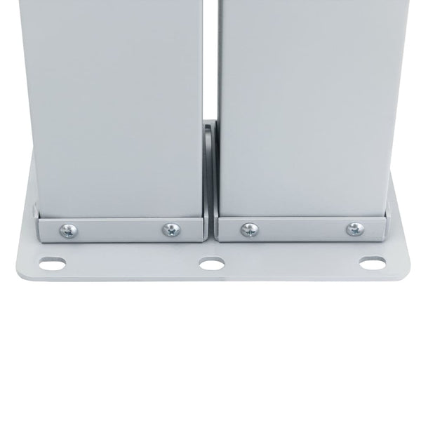 Sisäänvedettävä sivumarkiisi 140x600 cm kerma