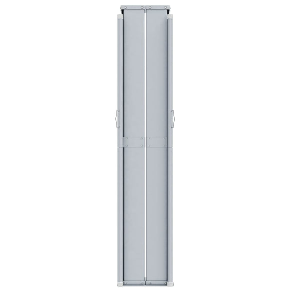 Sisäänvedettävä sivumarkiisi 160x1000 cm sininen