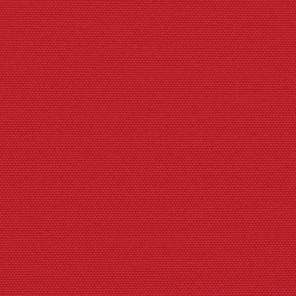 Sisäänvedettävä sivumarkiisi punainen 200x1000 cm