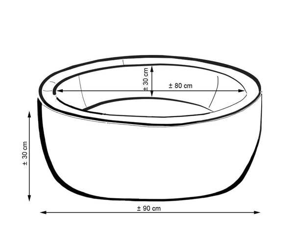 Pallomeri 90X30cm - 200 Palloa - Mint