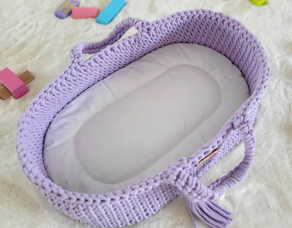 Nukkevaunu Moseskori - Purple