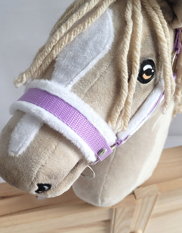 Keppihevosen Riimu - Purple With White Furry