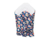 Unipussi Vauvalle Rusetilla - Fox Family On Blue