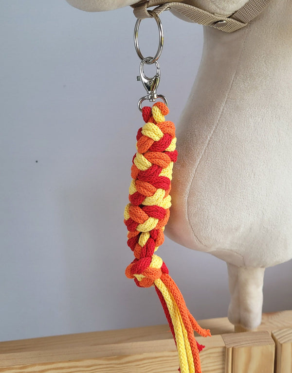 Keppihevosen riimunaru - twine cord - red/orange/yellow