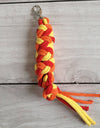 Keppihevosen riimunaru - twine cord - red/orange/yellow