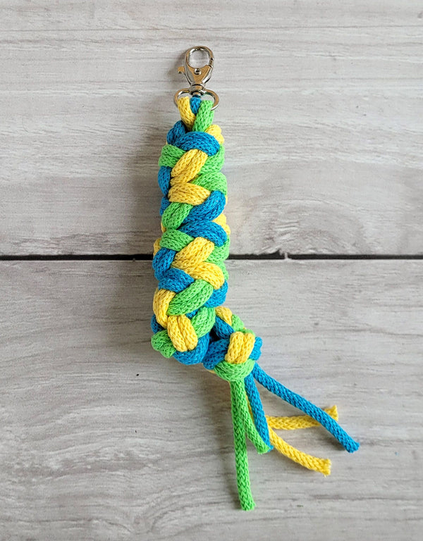 Keppihevosen riimunaru - light green/ turquoise/ yellow