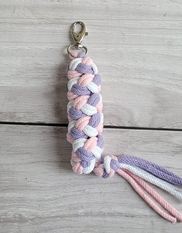 Keppihevosen riimunaru - light pink/purple/white