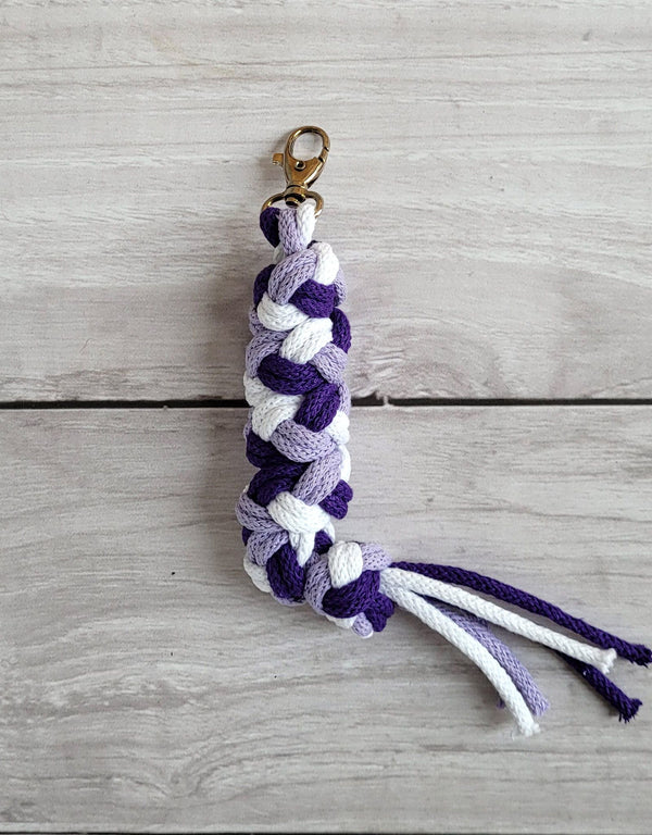 Keppihevosen riimunaru - purple/dark purple/white