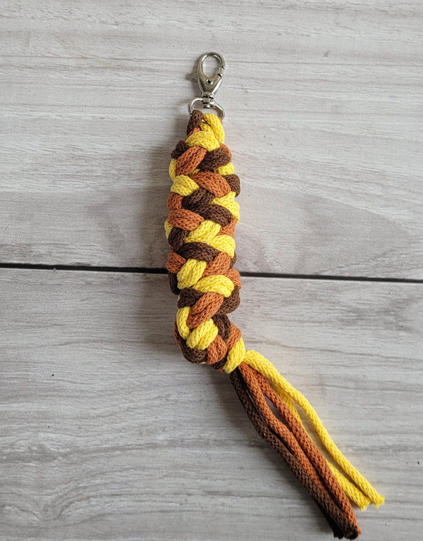 Keppihevosen riimunaru - yellow/ terracotta/brown