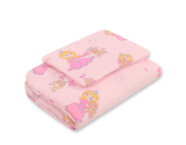 Vaauvan Peitto Ja Tyyny - Newborn - 75X100cm - Pink Princess