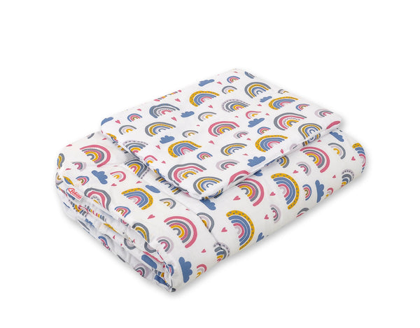 Vaauvan Peitto Ja Tyyny - Newborn - 75X100cm - Rainbow