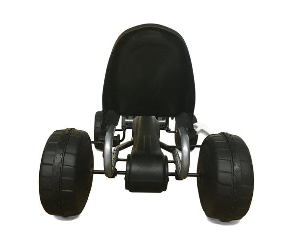 Valkoinen Karting polkuauto lapselle - Viper - Vuodevaatteet.fi