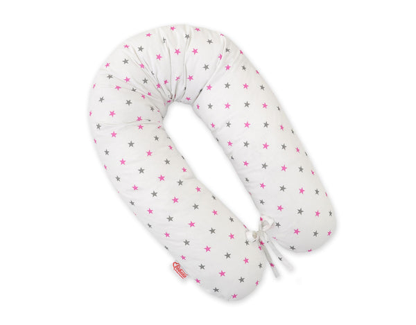 Vartalotyyny / Raskaustyyny - Grey-Pink Stars