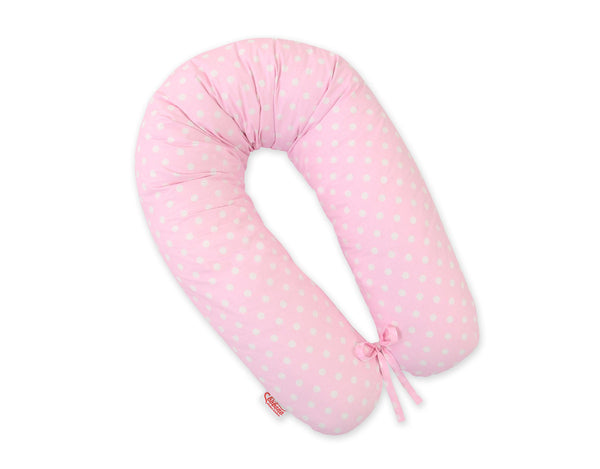Vartalotyyny / Raskaustyyny - White Polka Dots On Pink