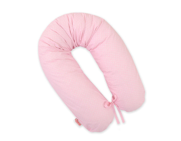 Vartalotyyny / Raskaustyyny - White Polka Dots On Pink