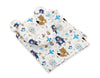 Vauvan Peitto Ja Tyyny - Puuvilla - Teddy Bear - Navy Blue Bears
