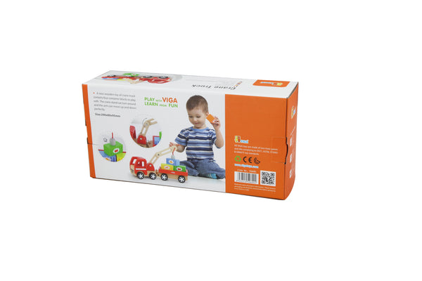 Viga 50690 -magneettinen nosturi lelusetissä.