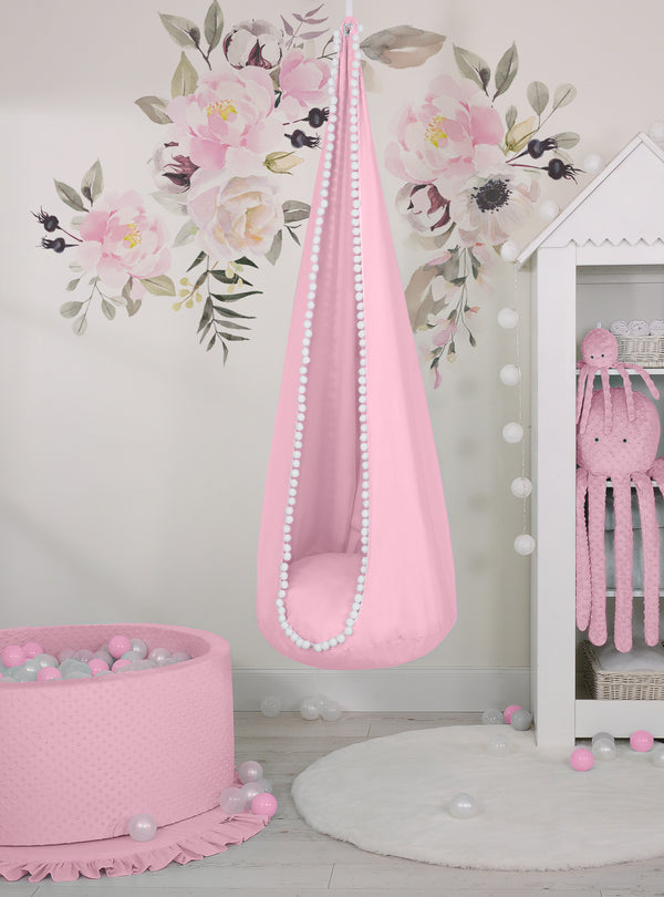 Riippuva keinu vauvalle - pink