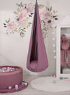 Riippuva keinu vauvalle - pastel violet
