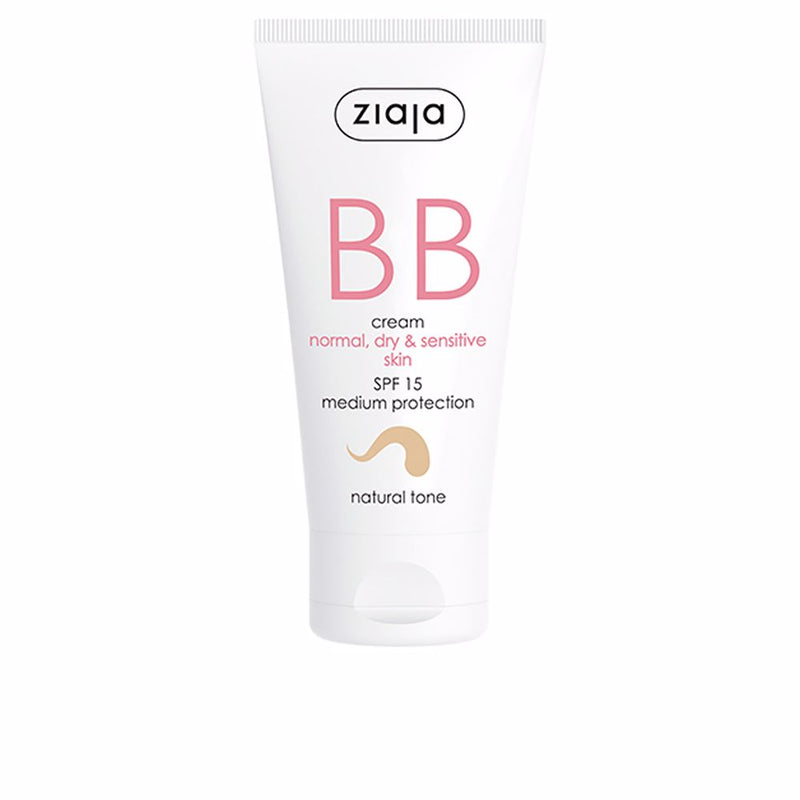 Ziaja Bb cream normaaleille, kuiville ja herkille ihoille spf15 #natural 50 ml | Vuodevaatteet.fi